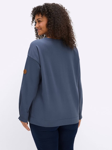 Sweatshirt Sweatshirt in Oversize-Form Langarm