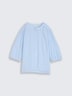 Bluse mit Leinenanteil