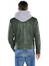 engbers Herren Lederjacke , Gruen
