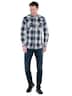Herren Karohemd , Indigoblau