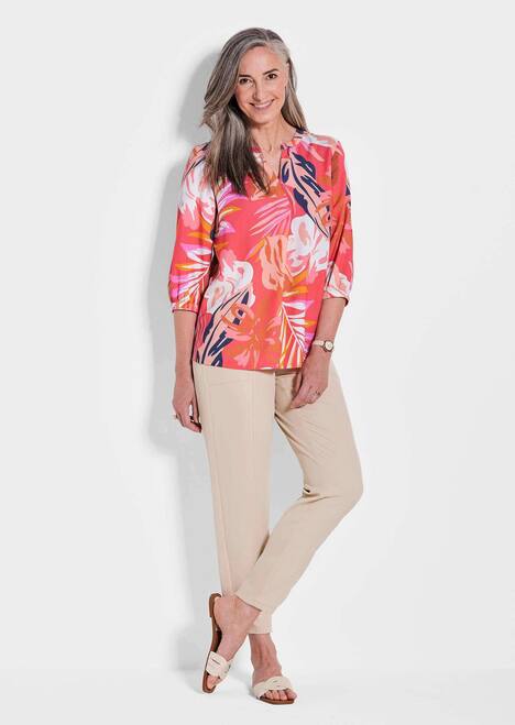 GOLDNER Blouse met print Gedessineerde blouse
