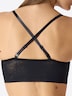 Schiesser Damen Bustier Invisible Soft Lace schwarz