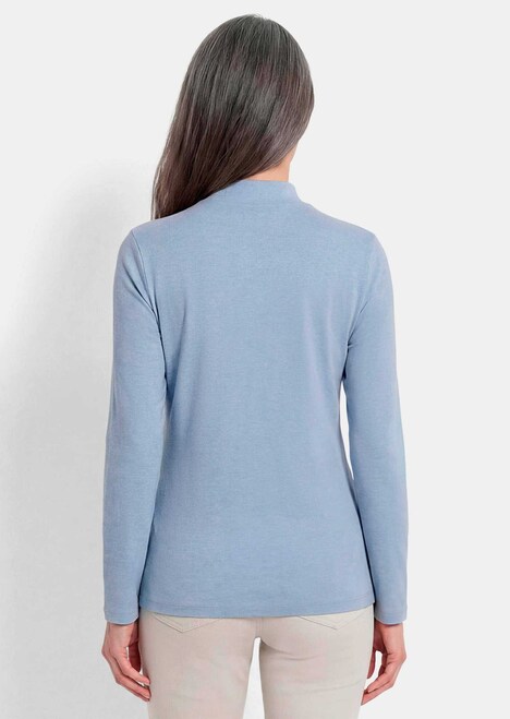 Katoenen shirt met lange mouwen