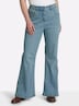 Bootcut-Jeans Bootcut-Jeans mit stark ausgestelltem Saum normal Formbund