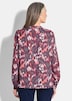 GOLDNER Blouse met print Blouse van viscose, met ruches