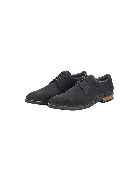 Herren Halbschuh aus Leder , Anthrazit