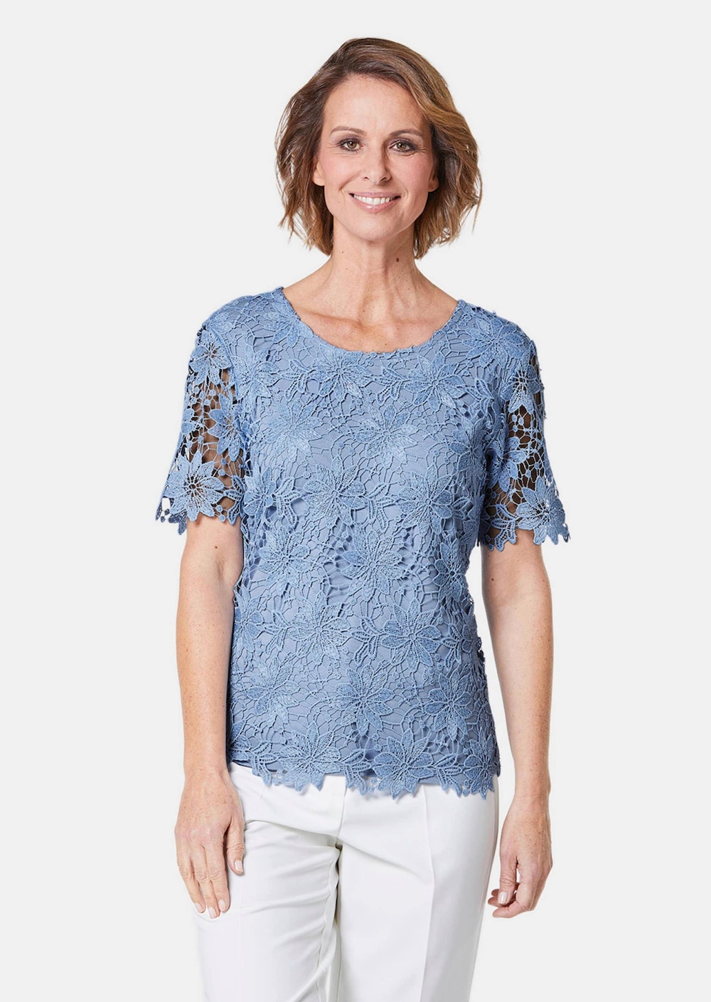 Festliche Bluse aus edler Spitze