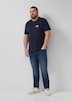 T-Shirt aus Heavy Jersey im Modern Fit mit College-Artwork