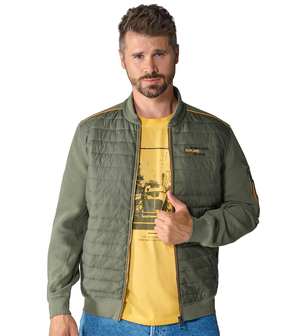Sweatjacke uni