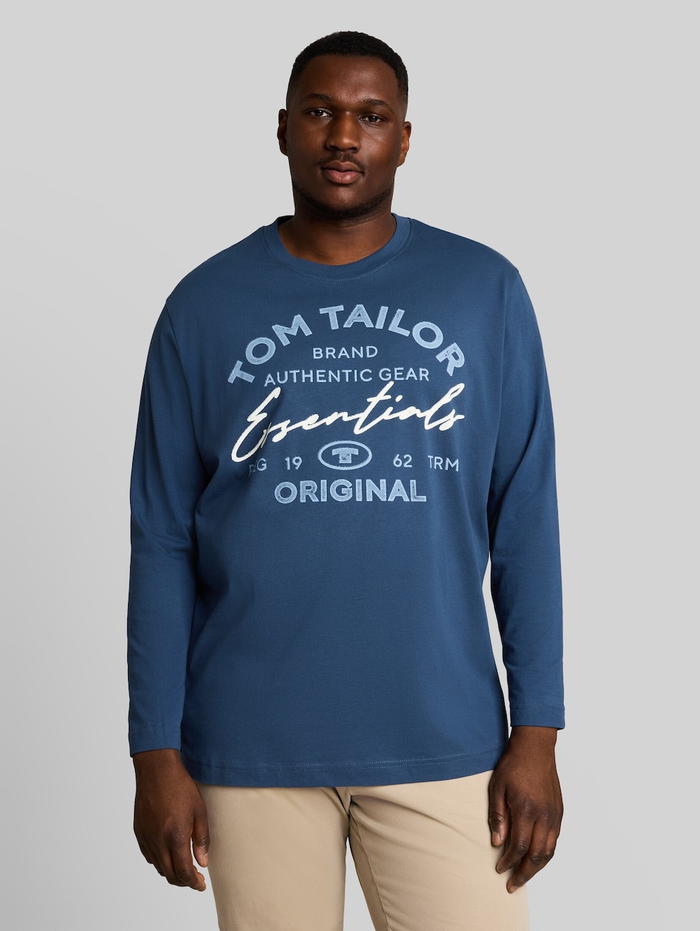 Langarmshirt mit Logo-Print