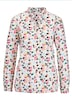 Zeitlose Bluse mit einzigartigem Druck