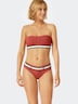Schiesser Damen Bikini-Hose Aqua Californian Dream - whisky