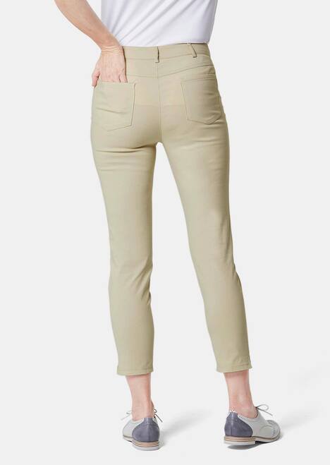 GOLDNER Broek Elastische broek met extra stiksels