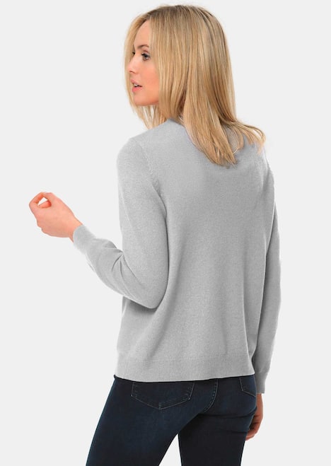 Kuschelweiche Kaschmir-Strickjacke