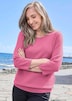 GOLDNER Trui Tricot pullover met stippenmotief