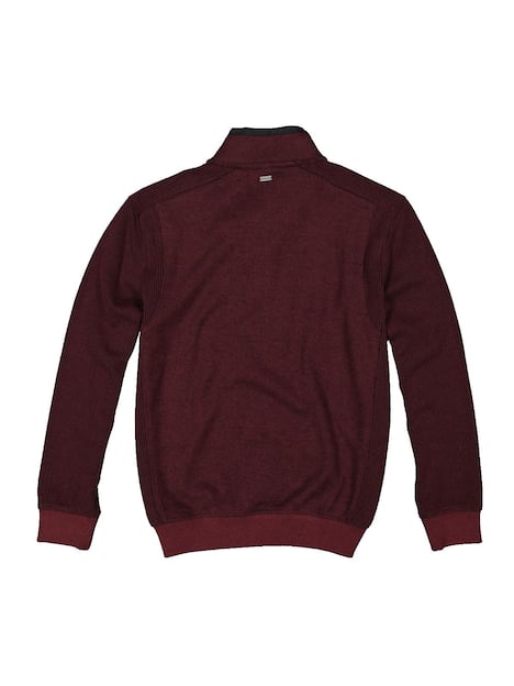 engbers Herren Sweatshirt mit Stehkragen , Magenta