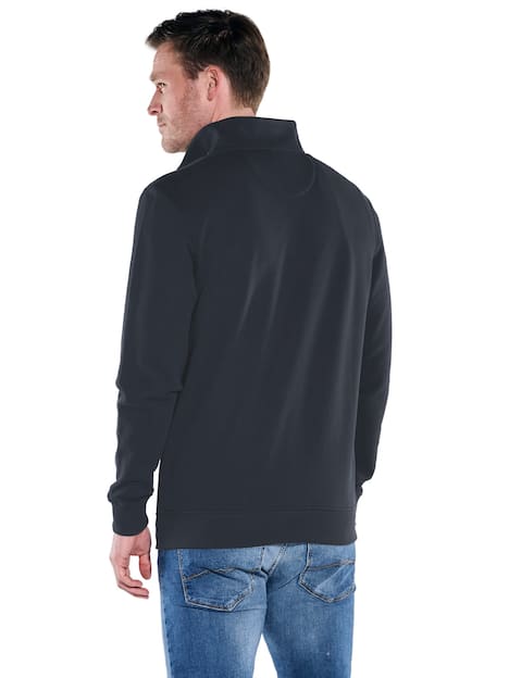 engbers Herren Sweatshirt Stehbund , Saphirblau