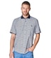 Freizeithemd Kurzarm Print Casual Fit