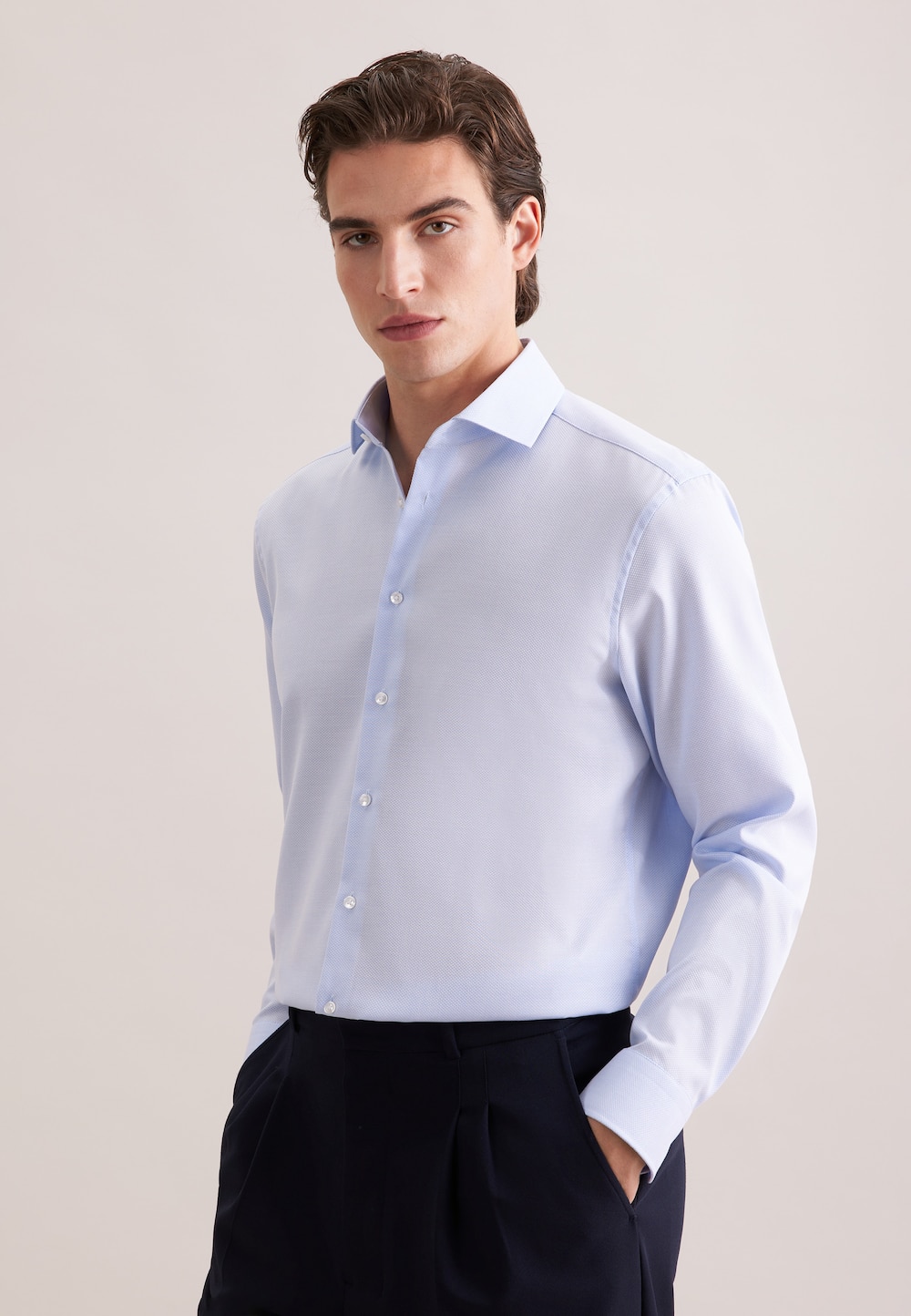 Herren Business Hemd - Struktur