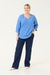 Langarm-Bluse Regular fit
