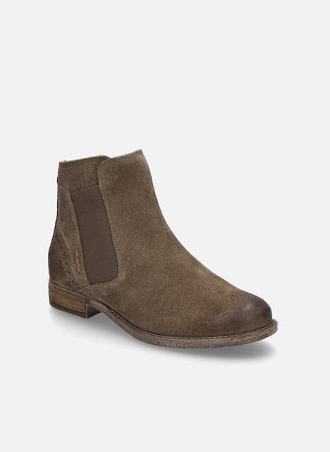 Damen Stiefelette Sienna 35, taupe