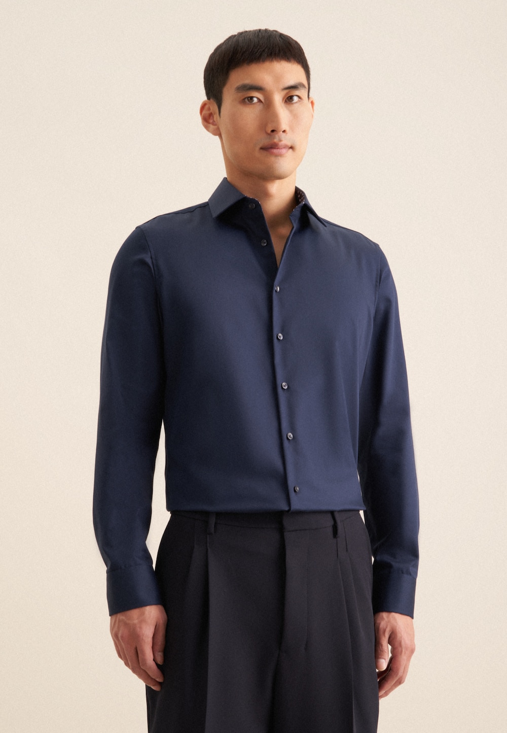 Herren Business Hemd - Uni