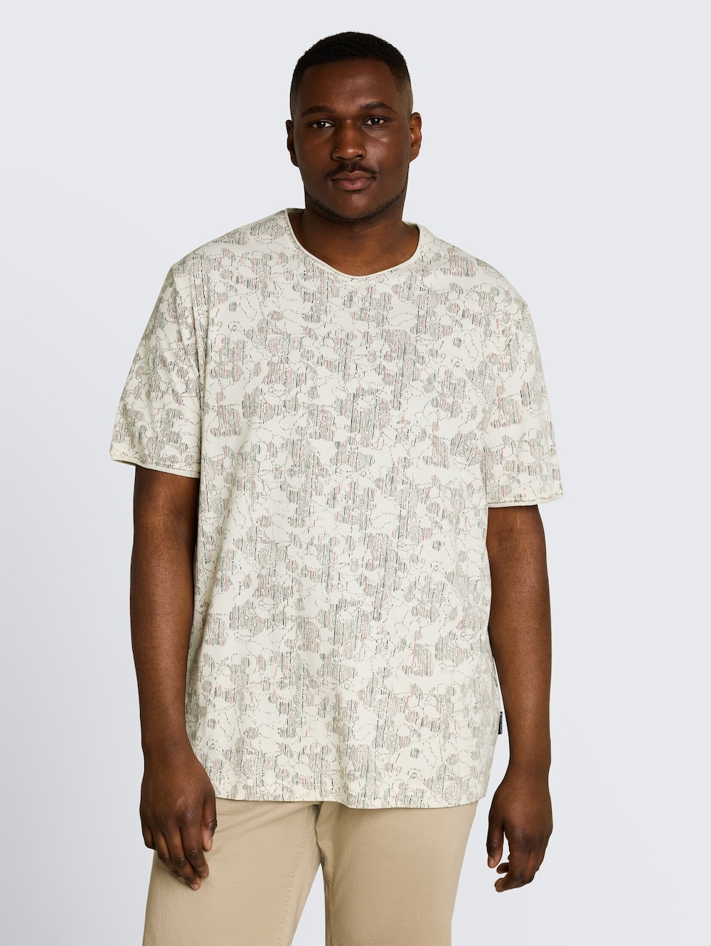 T-Shirt mit Allover-Print