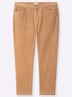 Cord-Hose Cordhose mit schmalem Bein normal Elastische Einsätze
