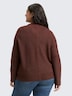 Oversize Cardigan mit Rundhalsausschnitt