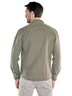 Herren Overshirt in Halbleinen-Qualität , Oliv