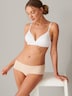 Schiesser Damen Slip Invisible Cotton - Invisible Cotton sand
