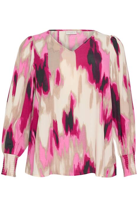 Langarm-Bluse Regular fit