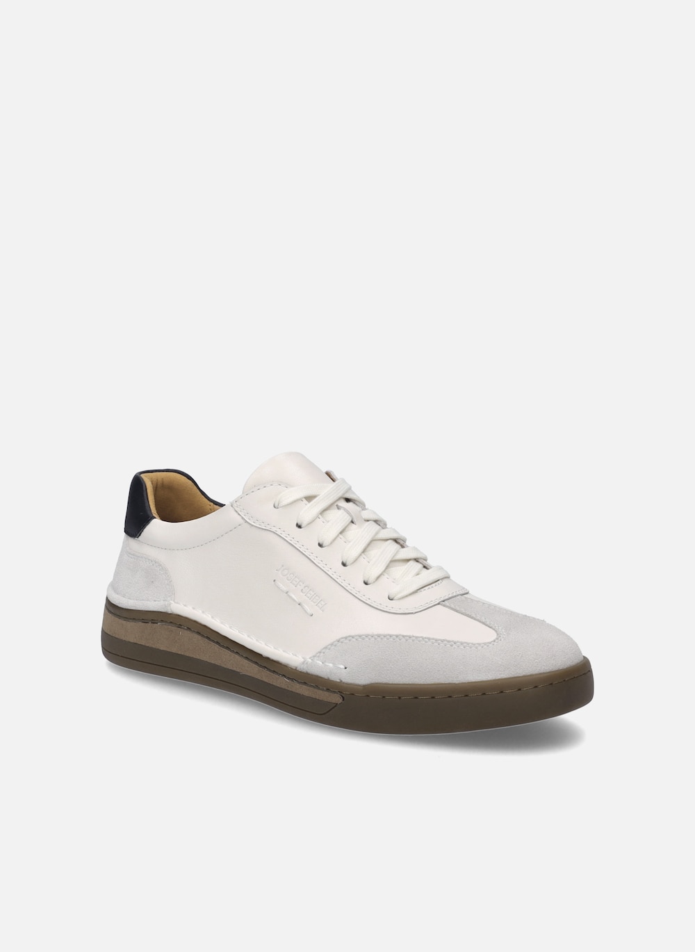 Herren Halbschuh Cleve 07, weiss-multi