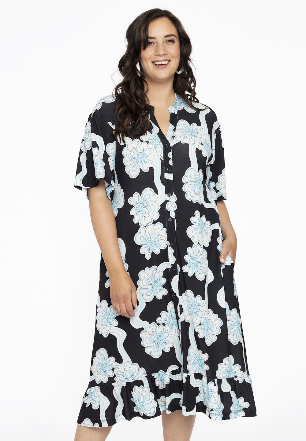 Kleid mit Blumenmuster