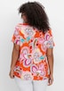 T-Shirt Neckholdershirt mit V-Cut Kurzarm Uni keine Angabe