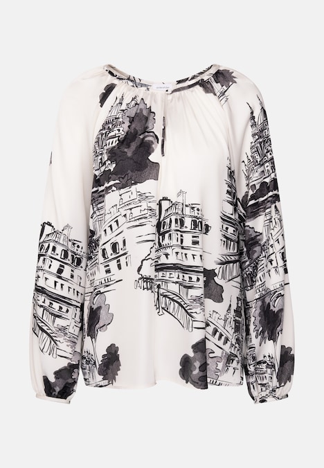 Damen Schlupfbluse - Druck