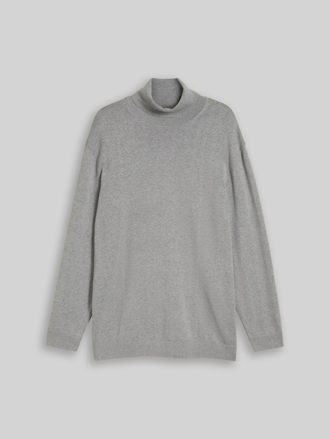 Rollkragenpullover aus Baumwolle