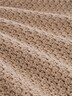 Loose Fit Strickpullover mit Lochmuster