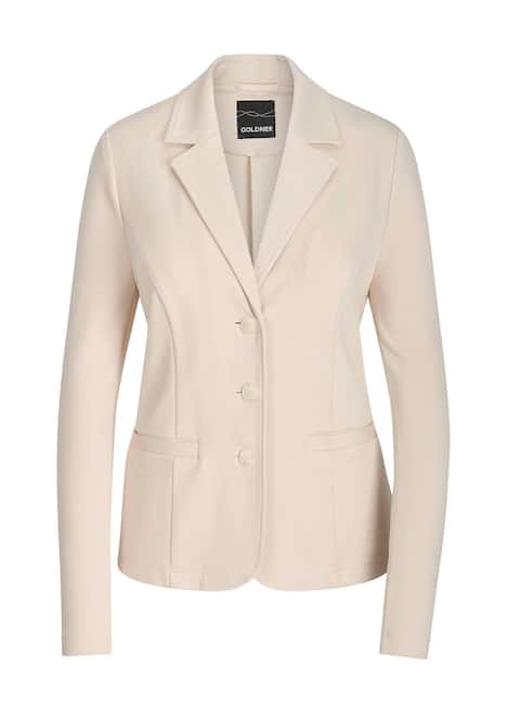 Viskoseblazer mit Reverskragen