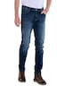 Herren Super-Stretch-Jeans regular , Mittelblau