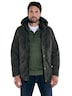 engbers Herren Baumwoll-Jacke regular , Dunkelgruen