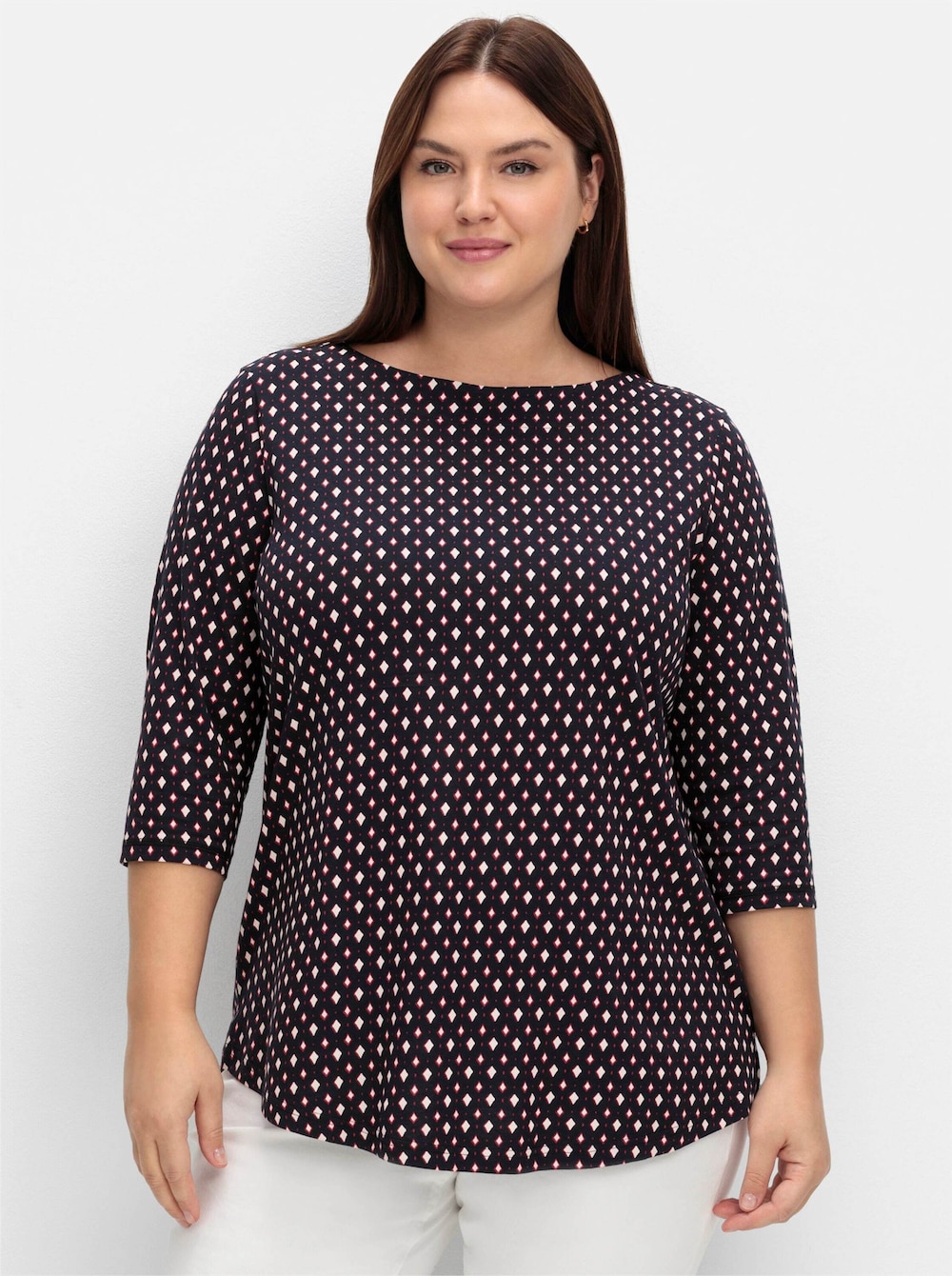 3/4-Arm-Shirt 3/4-Arm Sonstiges Muster