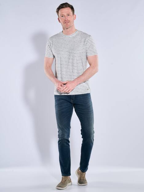 engbers Herren T-Shirt regular , Naturweiss