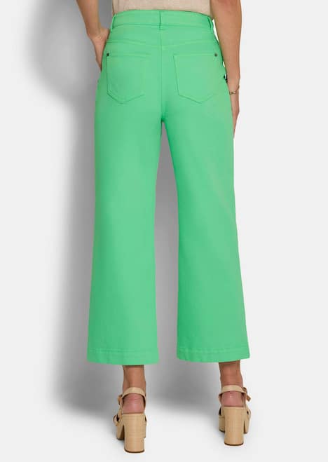 Jerseyhose mit Biesen