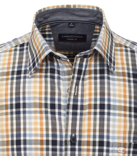 Freizeithemd kariert Casual Fit