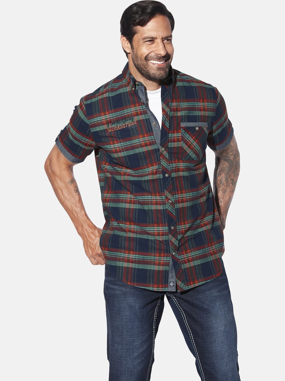 Overhemd Met Korte Mouwen SNALLE