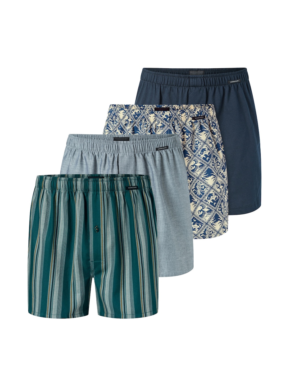 Schiesser Herren Boxer Multi