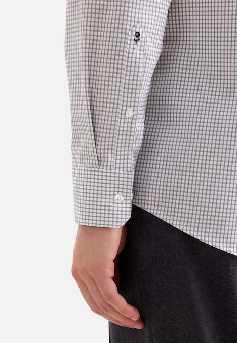 Herren Business Hemd - Karo