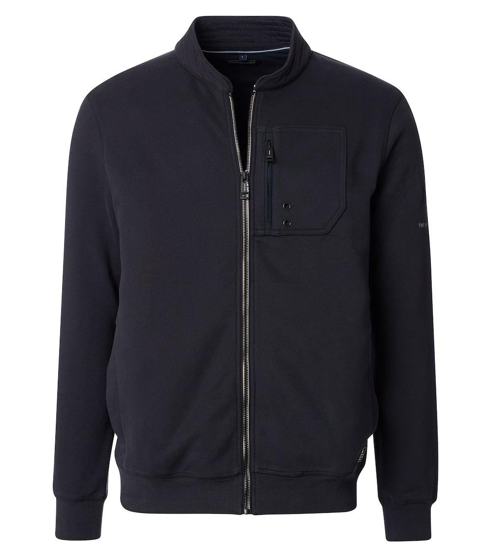 Sweatjacke uni