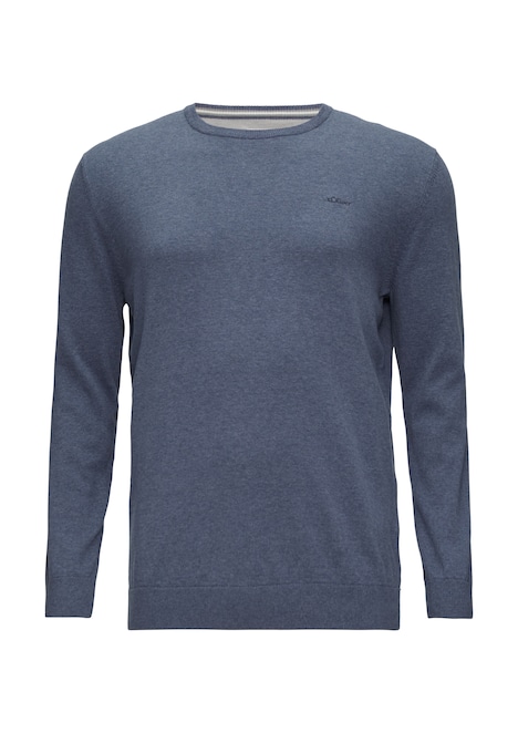 Strickpullover mit Crewneck